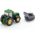siku 6881, John Deere 8345R Tractor, op afstand bestuurbaar, 1:32, inclusief controller, metaal/kunststof, groen, werkt op batterijen, compatibel met onderdelen